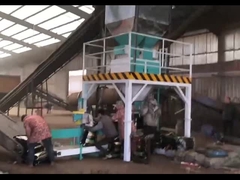 bauschende Duplexmaschine. Duplexnettowiegen und bauschende Maschine